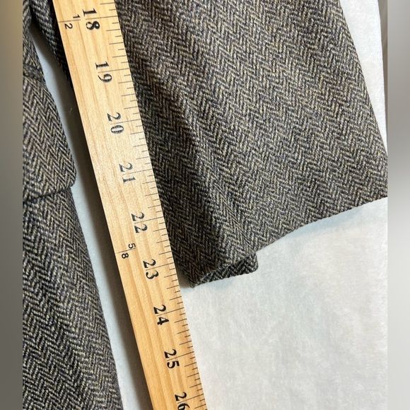 Brooks Brothers 43R Made in Italy Tweed Herringbone 100% Lambswool Sport Coat - Picture 14 of 16